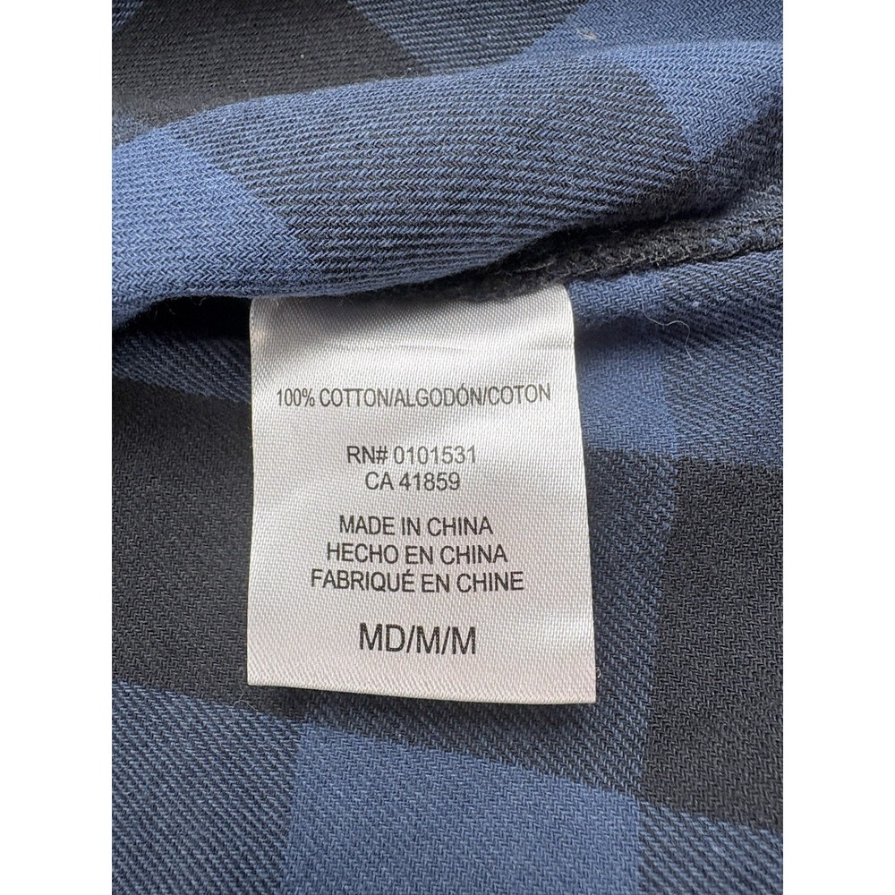 Grateful Dead Button Up Plaid Flannel Blue Medium 2022 - Picture 14 of 15
